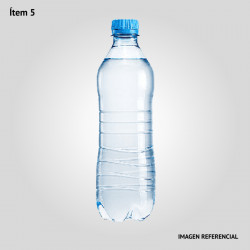 Agua mineral sin gas, en botella de 2 litros