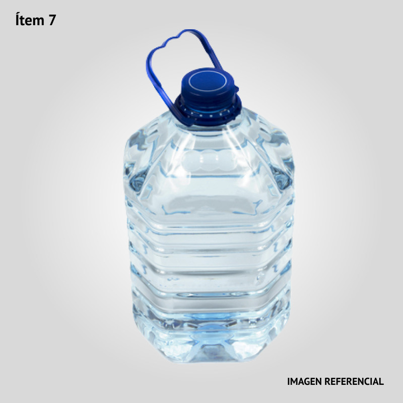 Agua mineral sin gas en envase de 10 litros