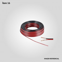 Cable Cordón de tamaño 2x0,75 mm