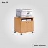Mesa para impresora o fotocopiadora
