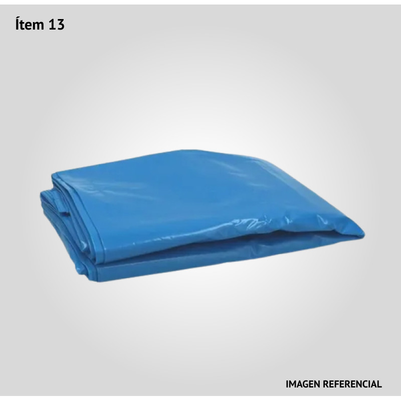 Bolsas para residuos comunes de 70 litros - Color celeste