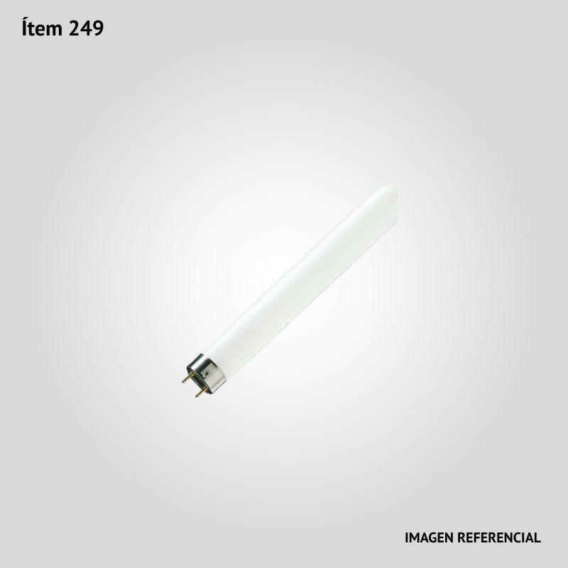 Lámpara fluorescente de 18 a 20 watts de luz cálida