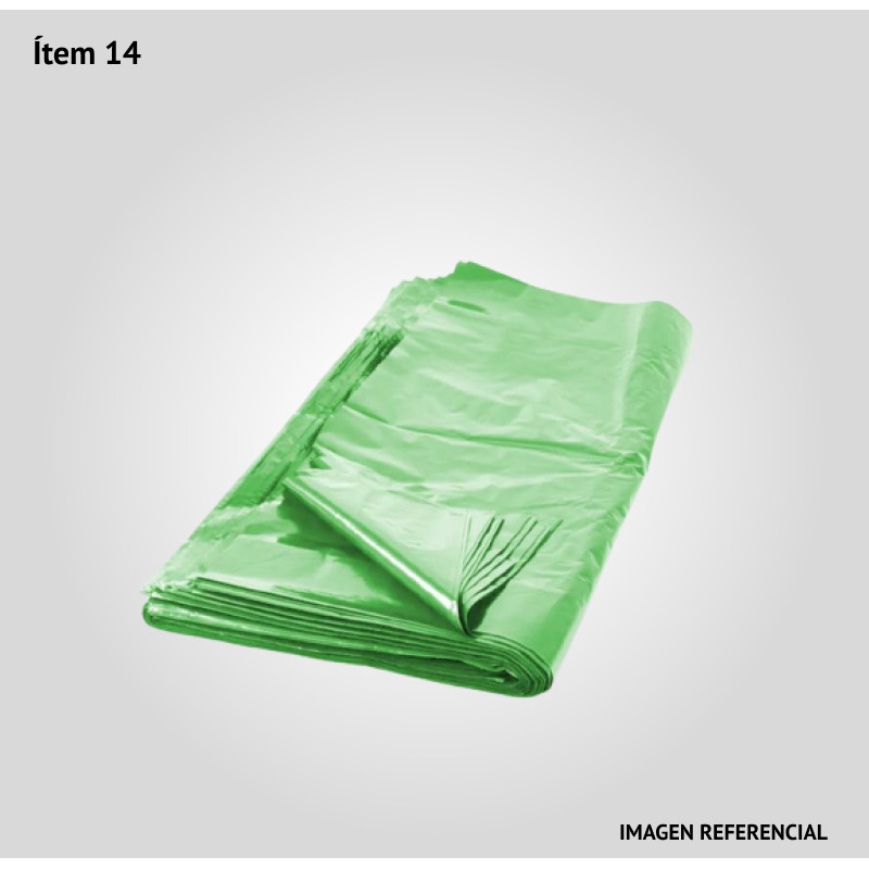 Bolsas para residuos comunes de 80 litros - Color verde