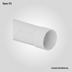 Caño PVC de 100 mm x 1,4 mm