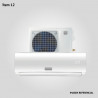 12. Provisión de Acondicionador de Aire de 24000 BTU tipo Split de pared frío/calor. Equipo Tipo convencional