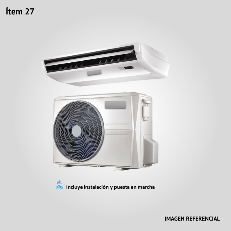 27. Acondicionador de Aire 36.000btu. Equipo tipo convencional